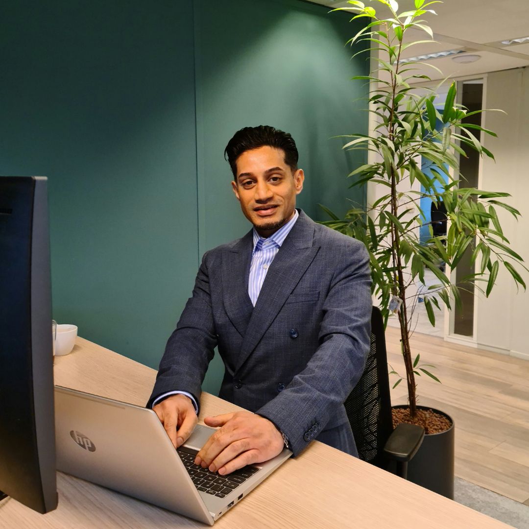 Nitish Gangadin, fiscaal econoom bij Opinion Accountancy & Tax, Rotterdam